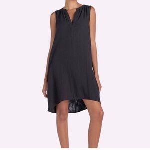 H&M Black Asymmetrical Sleeveless dress sz 4 ….. 3/$15